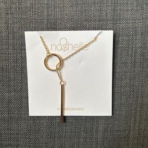 Nashelle Gold Drop Necklace - Cause Box / All True